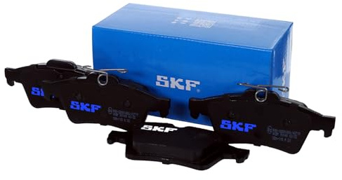 SKF Scheibenbremse Bremsbelag VKBP 90148-4er Set - Position Hinterachse Höhe 77 mm Länge 154 mm Breite 83 mm Dicke 16,6 mm - OE Qualität