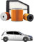 Kit Tagliando 4 Filtri per OPEL Astra H 1.7 CDTi 74 kw anno 2004<>2010