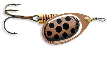 Mepps Aglia mit Punkten Gr.1 Kupfer/schwarz Spinner