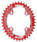 MAYANGYANG Platos para Bicicletas Rueda de Cadena de Bicicleta 94 + 96 BCD Redonda/Ovalada 32T 34T 36T 38T Plato de Bicicleta MTB Plato Ovalado 32 MTB(32T,9496bcd Oval Red)
