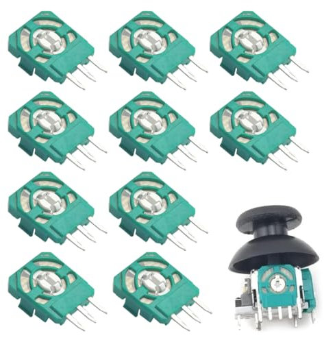 WeddHuis 8 piezas PS4 Joystick Analógico de Repuesto, Potenciómetro PS4, Sensor de Módulo de Palanca de Control de Resistencia, Joystick Analógico