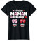 Enceinte Maman Niveau Maman Débloqué Geek en Cours 2025 T-Shirt