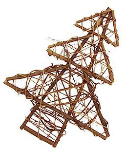 ROMISBABA Weihnachtsgirlande Hängend Weihnachtskranz Baumform Wanddekoration Türkranz Ornament Für Fenster Weihnachten Neujahr