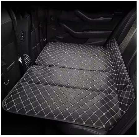 GKXTLTONG Nicht Aufblasbare Auto Matratze für Dacia Duster Ⅰ SUV 2010 2011 2012 2013 2014-2017, Leder Rücksitz Reise Klappbett Schlafmatratze Zubehör