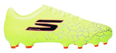 Skechers Mens SKX 1 Firm Ground Football Boots Yellow/Black 12. UK