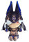 Cyno Plüsch Figur Cartoon Plüschtiere Weiches Schlafzimmer-Kissen Heimdekoration Plüschpuppe Ornament Geschenk 20CM