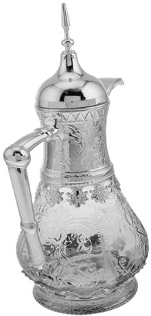 NAMOARLY Carafe De Style Oriental Théière Décorative Pour Boissons Froides Jus Café Et Thé Aux Températures