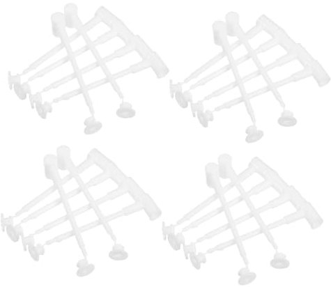 Totority 100 Stück Windmühle Windmühlen- -Masse Windmühle Für Garten Windmühlen- Windräder Zum Selbermachen Windrad-bausatz Ersatzteile Für Windmühlen Weiß Plastik