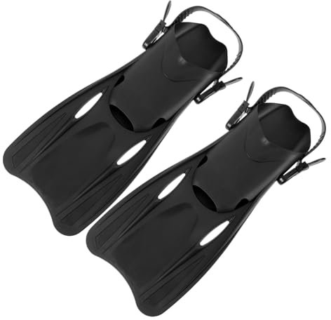 UPKOCH 1 Paio Pinna per Adulti Fins Galleggianti per Snorkeling e Allenamento Piscina e Leggere
