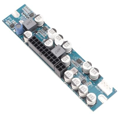 Generic Módulo de Fuente de Alimentación para PC 300W 12V Entrada CC Condensador Sólido Industrial de Alto Rendimiento Caja Mini ITX 1U Fuente de Alimentación para Computadora con