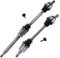 BESTPRICE 2x Antriebswelle vorne links & rechts Gelenkwelle, Kompatibel mit FORD C-MAX (DM2), FOCUS C-MAX (DM2), FOCUS Mk2 (DA_, HCP, DP) (DB_, FCH, DH) (DA_, FFS, DS)