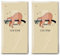 Taschentücher bedruckt 2x 10 Taschentücher Immer langsam/Faultier/Kinder/Tiere, Papiertaschentücher, 4-lagig, Beige, Schwarz, Braun, wiederverschließbare Packung