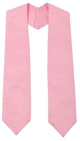 BLESSUME Stola für Schulabschluss, Unisex, für Erwachsene, rose, Einheitsgröße