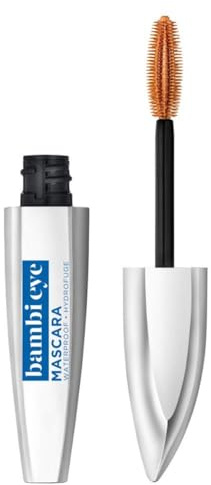 L'Oreal Paris Bambi Eye Waterproof Mascara, Lasting Volumen, Length & Lift, Definition, No Clumping, No Smudging, Black 0.21 Fl Oz
