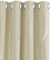 Deconovo Home Decoration Wave Line Foil Printed Blackout Curtains Energy Saving Thermal Insulated Eyelet Room Darkening Curtains for Doors 66 x 90 Inch Beige Two Panels