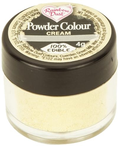 Rainbow Dust Powdered Food Colouring - (Cream)
