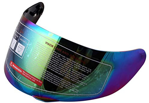 VOSAREA für Motorradhelme Fahrradhelm Austausch des Helmschildes Auto-Rennhelm Motorradhelm motorradhelm zubehör Gläser Brille Perlmutt -Cross Linse der Zaun Sonnenblende