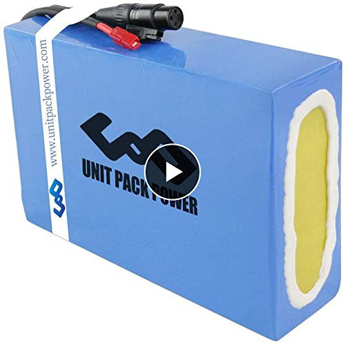 uppcycle Batterie de vélo électrique 52V 20Ah pour Batteries au Lithium-ION pour Scooter Ebike -kit de Conversion ebike Batterie