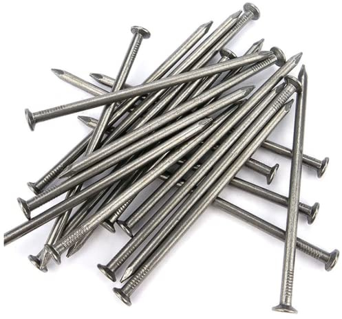 Clavo de hierro grande/clavo redondo grande / 6 pulgadas 15 cm 5 pulgadas 13 cm 20 piezas-Los 4.5x12.5cm
