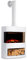 Klarstein Zermatt - Electric Fireplace, Electric Heater, Fan Heater, 900 / 1800W, 3-Part Panoramic Window, 3D Flame Illusion, Thermostat, Switchable Heating, Overheating Protection, Colour: White