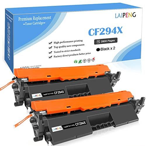 Kompatible Tonerkartusche 94X CF294X (94A CF294A) Hohe Kapazität 2800 Seiten für HP Laserjet Pro M118 M118dw MFP M148 M148dw M148fdw M149fdw Drucker (Schwarz x 2)