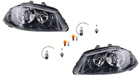 Johns, passend für Seat Ibiza Scheinwerfer 6L ab 02/2002- + Leuchtmit. Set links rechts