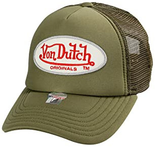 Von Dutch Trucker Cap Tampa Khaki Khaki, Size:OneSize