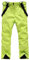 ALSOGO Herren Ski Bib Hose wasserdichte Winddichte Schneehose Outdoor Hose Snowboard Lätzchen mit Abnehmbarem Riemen Green M