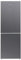 Cecotec CoolMarket Combi 322 Glass Grey D. Multi Airflow, Total No Frost, Humidity Box, Crisper Box, Modalità Vacanze, Modalità Eco, Porta Reversibile, Fast Freezing, Fast Cooling