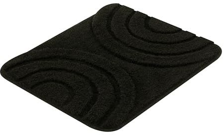 Kleine Wolke Badteppich, Polyacryl, Schwarz, 55x65cm
