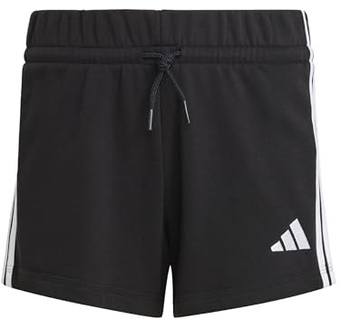 adidas Mädchen Essentials Shorts, Core Black/Cloud White, 7-8 Years