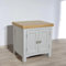 GROF Small Storage Cabinet with 2 Doors, Wooden Grey Cupboard for Kitchen Bathroom Bedroom, Traditional Style, Oak