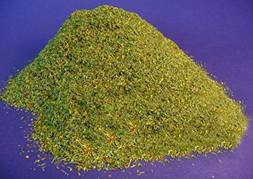 Generisch Modellbauzubehör Streumaterial Gras Blumenwiese 100g MAXI-BEUTEL für alle Maßstäbe, geeignet für Erwachsene, 1x MAXI-Beutel 100g