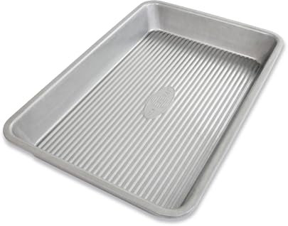 USA Pan Global - Molde rectangular antiadherente para hornear, 11 x 7 pulgadas