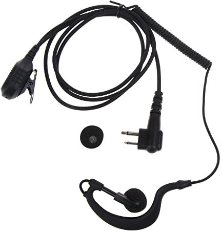 VOX Auriculares Auriculares Micrófono para DP1400 EP450 DEP450 CP040 CP140 CP180 XTN446 BPR40 EP350 MP300 CP200 PR400