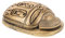 Generisch Skarabäus-Ornamente Ägyptischer Schmuck Halskette des Bösen Blicks Ägyptische Skarabäus-sammelfigur Ägyptische Skarabäus-skulptur Käferskulptur Skarabäus- Golden Harz