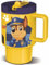 Taza infantil de plástico con tapa de 530 ml de La Patrulla Canina