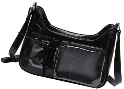 Itabag Süße Transparente Umhängetasche Japanischer Stil Dating Tasche PU Leder Umhängetasche Schultasche