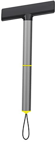 Cabilock Leichter Schneeschaber aus Aluminiumlegierung mit Ergonomischem TPU Griff zur Effizienten Windschutzscheibenreinigung im Auto und Zuhause