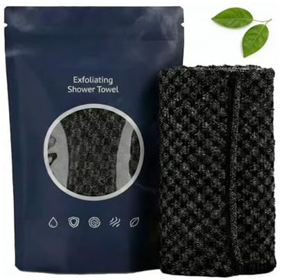 Serviette De Douche Exfoliante Ecovia,Douce Pour La Peau (Serviette Exfoliante X 1)