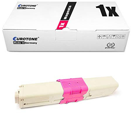 1x Müller Printware Toner für Oki MC 332 342 DN DNW ersetzt 44973534 Rot Magenta