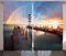 ABAKUHAUS Leuchtturm Rustikaler Vorhang, Wolken Sonnenuntergang am Meer, Wohnzimmer Universalband Gardinen mit Schlaufen und Haken, 280 x 175 cm, Tan Seafoam