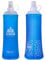 AONIJIE 2 pièces pliable TPU Flacon souple de bouteille d'hydratation d'eau de sport en plein air Pour la course à pied Camping randonnée vélo (450ml-2pcs)