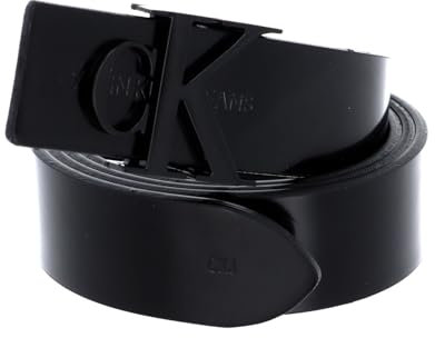 Calvin Klein Damen Logo SM LTH 30MM Winter-Zubehr-Set, Schwarz, 80