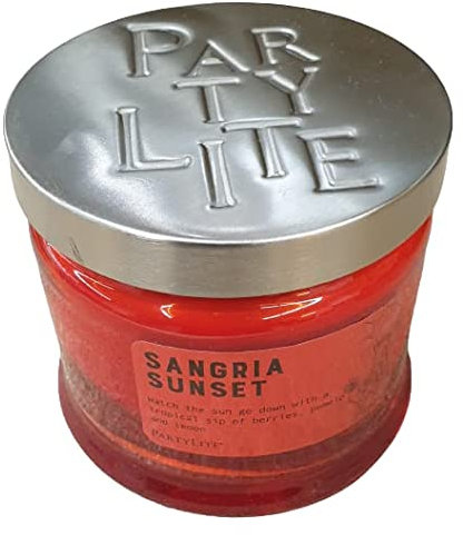 PartyLite 3-Docht- Duftwachsglas Sangria Sunset
