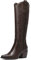 DREAM PAIRS Stivali Alti con Tacco A Blocco Donna Casual Boots, Size 41, Marrone/Pu, SDKB224W
