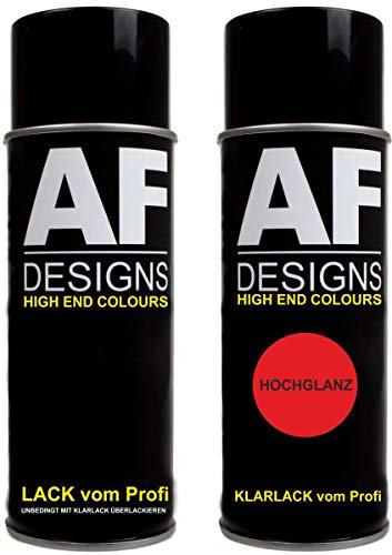 Alex Flittner Designs Spraydose für 3020 RAU ROT ALT BIS 1999 Set Klarlack Basislack