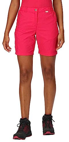 Regatta Womens Chaska Ii Walking Shorts, Pink Potion, 18 UK
