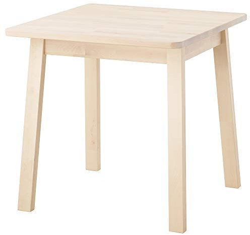 Ikea NORRÅKER Tisch, 74x74 cm, Birke