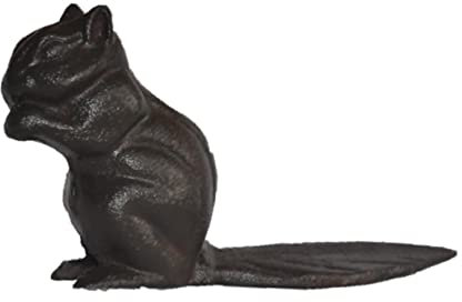 CAXUSD Iron Door Stopper Heavy Duty Wedge Door Stop for All Floor Surfaces Portable Doorstop Ideal for Home Office School